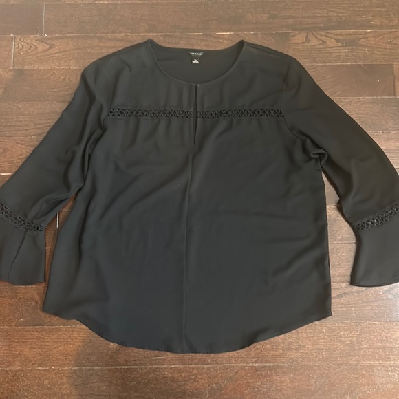 Ann Taylor | Keyhole Bell Sleeve Blouse - Picture 1 of 4